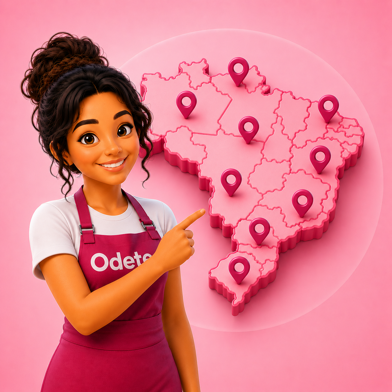 Odete está presente em todos os estados do Brasil