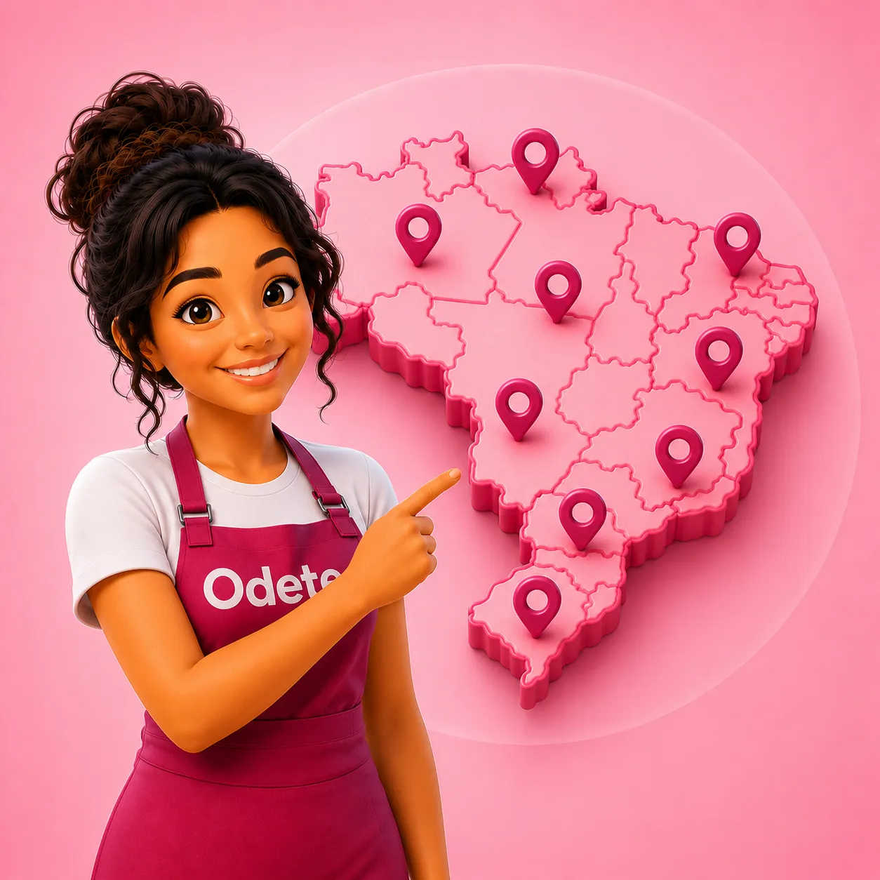 Odete está presente em todos os estados do Brasil