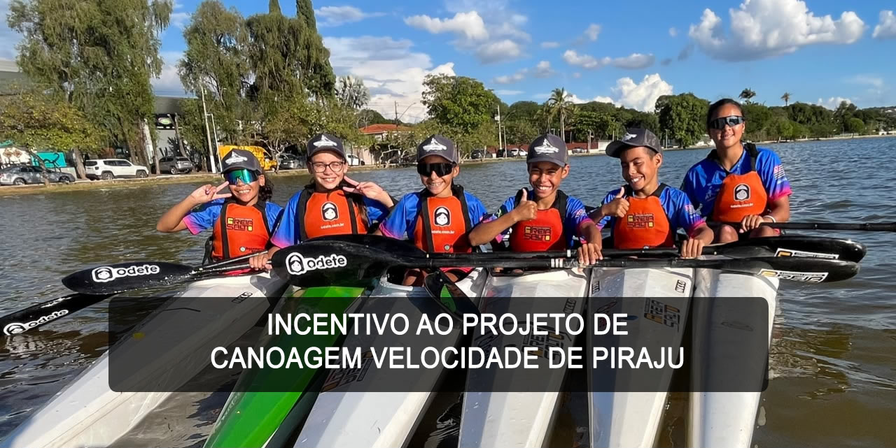 Odete apoia Canoagem Piraju